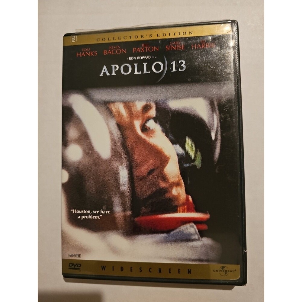 Apollo 13 (DVD, 1995) Tom Hanks Kevin Bacon Bill Paxton Ed Harris Gary Sinise